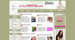 Desktop Screenshot of doktornevra.com